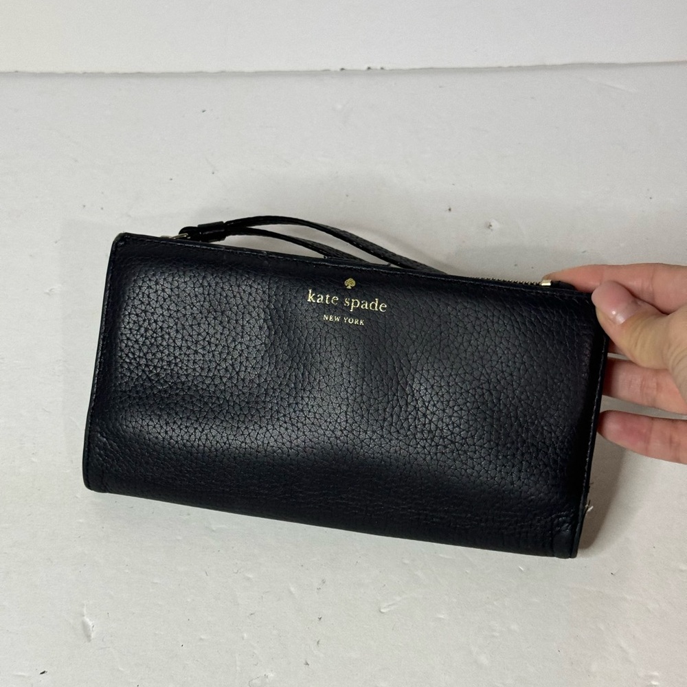 Kate Spade Cameron Street Eliza Young Lane Wallet Clutch Black